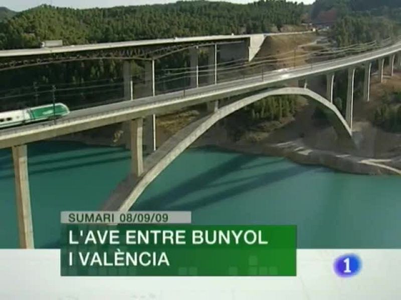  L'Informatiu. Informativo Territorial de la C.Valenciana (08/09/09)