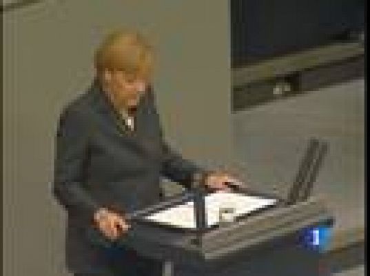 Comparecencia de Merkel