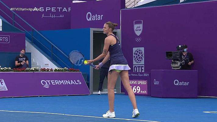 WTA Torneo Doha. 1/4 Final: Pegula - Pliskova
