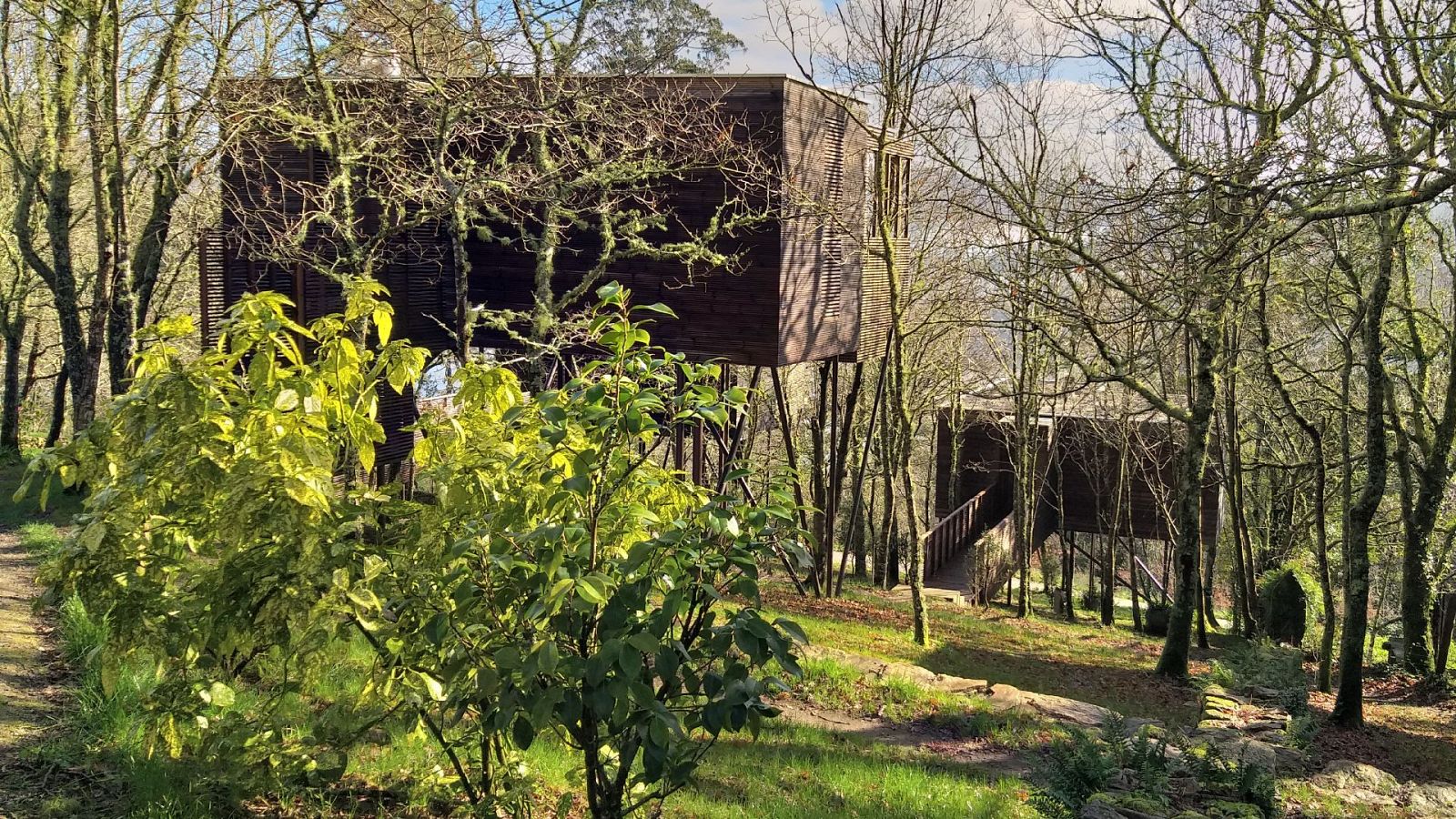 El complejo turístico de Albeida, en Outes, recibe el Premio de Arquitectura de los colegios de arquitectos de España