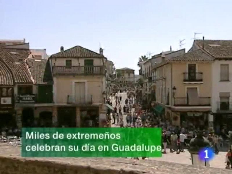  Noticias de Extremadura. Informativo Territorial de Extremadura. (08/09/09)