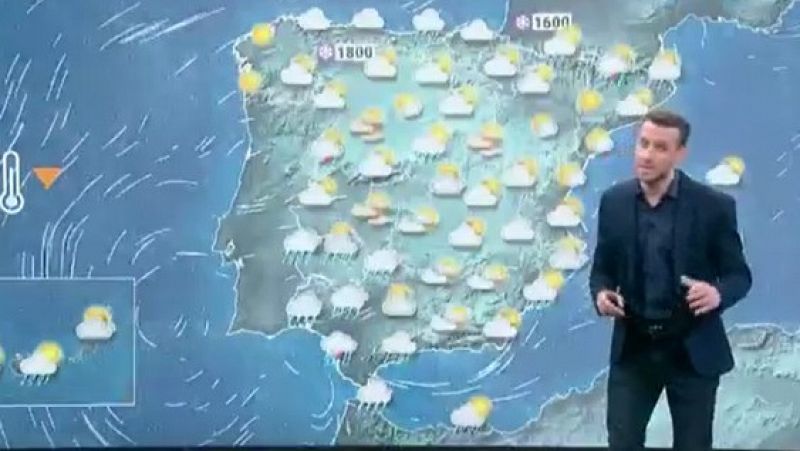 La Aemet prevé precipitaciones fuertes en Andalucía y área del Estrecho