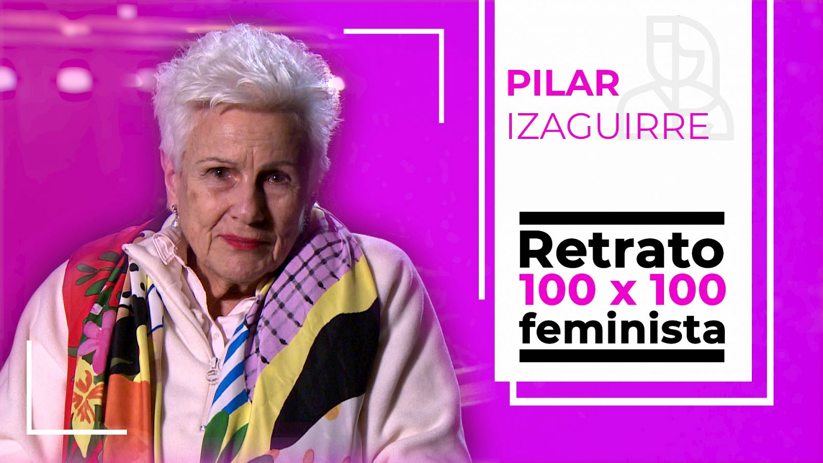 Objetivo Igualdad-Retrato 100x100 feminista: Pilar de Yzaguirre, productora teatral