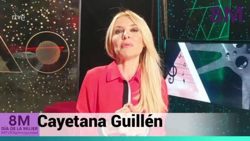 Cayetana Guillén Cuervo: 'Hemos de luchar unidos por la igualdad de género'