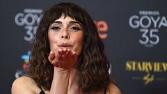 Belén Cuesta: "Este año está siendo muy raro, pero al menos hemos podido celebrar los Goya"