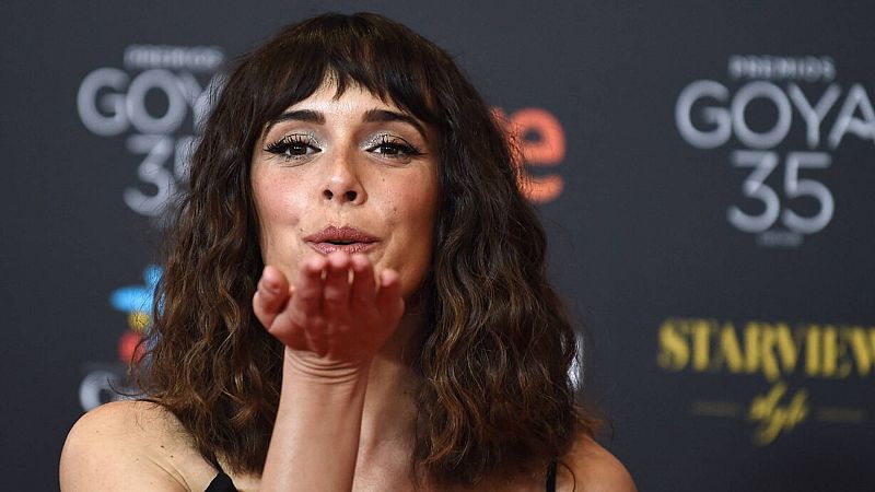 Belén Cuesta: "Este año está siendo muy raro, pero al menos hemos podido celebrar los Goya"