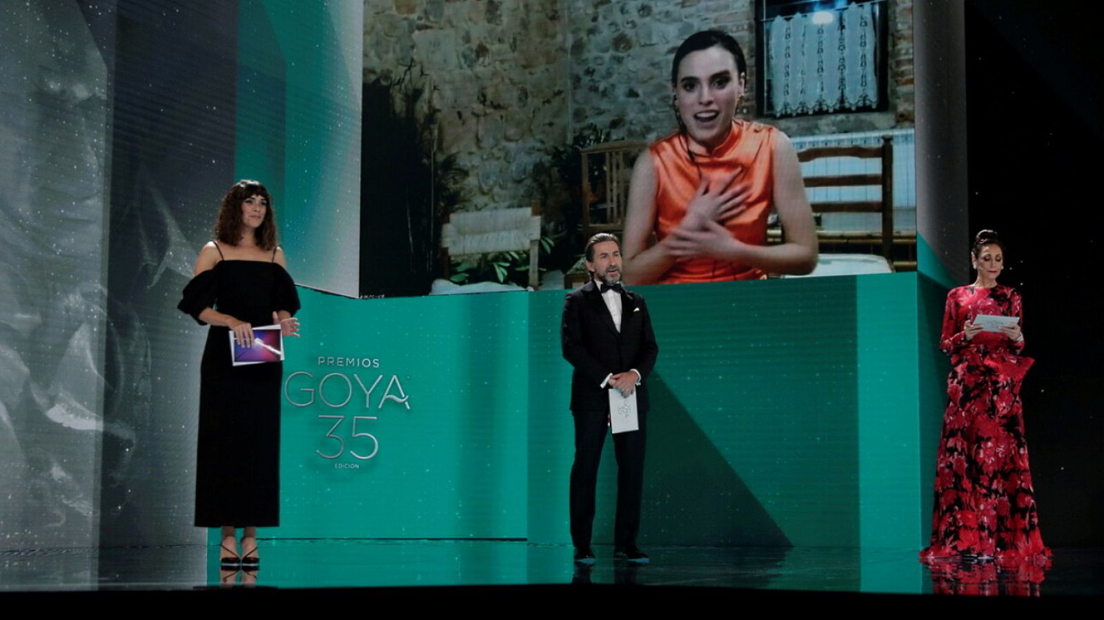Premios Goya 2021 - Gala de los Premios Goya 2021 - Lengua de signos