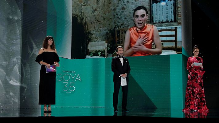 Gala de los Premios Goya 2021 - Lengua de signos