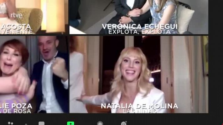 Premios Goya - El momento 'Tierra trágame' de Natalia de Molina, entre los más divertidos de la gala