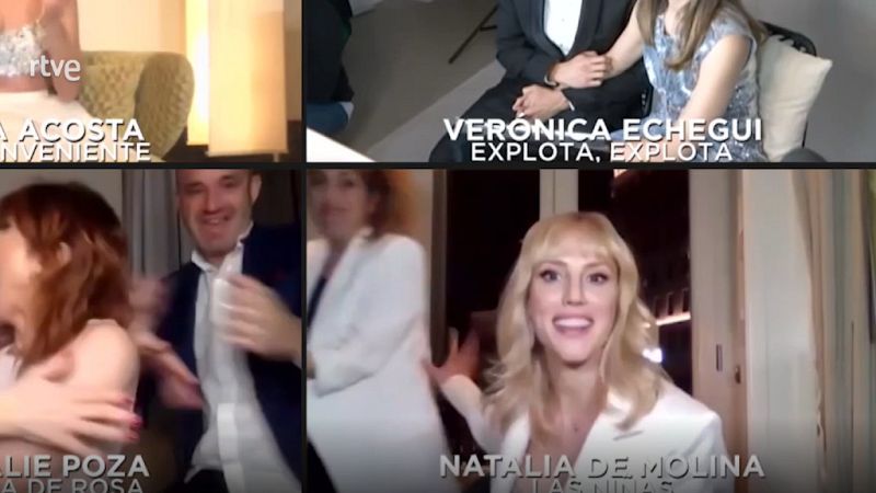 El momento 'Tierra trágame' de Natalia de Molina, entre los más divertidos de la gala