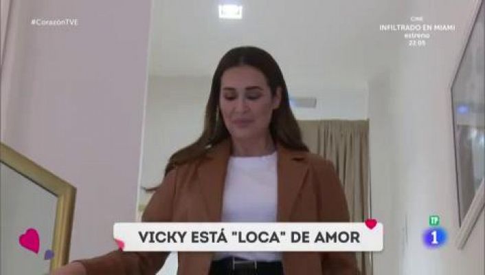 Vicky Martín Berrocal está 'loca' de amor