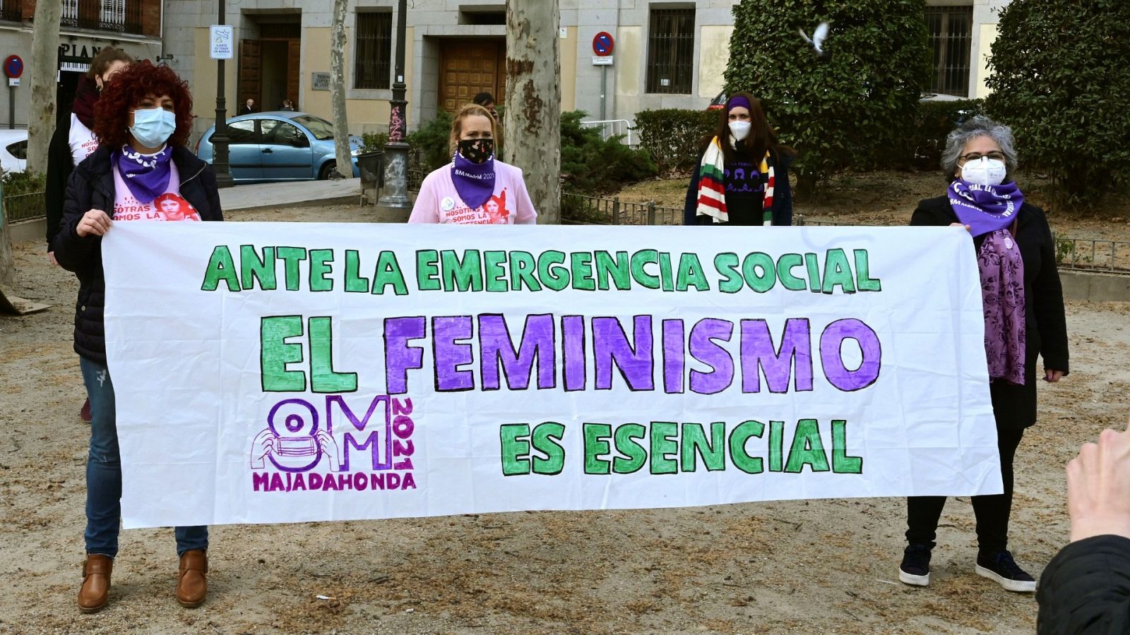 Coronavirus | El movimiento feminista critica la prohibición de las manifestaciones del 8M en Madrid