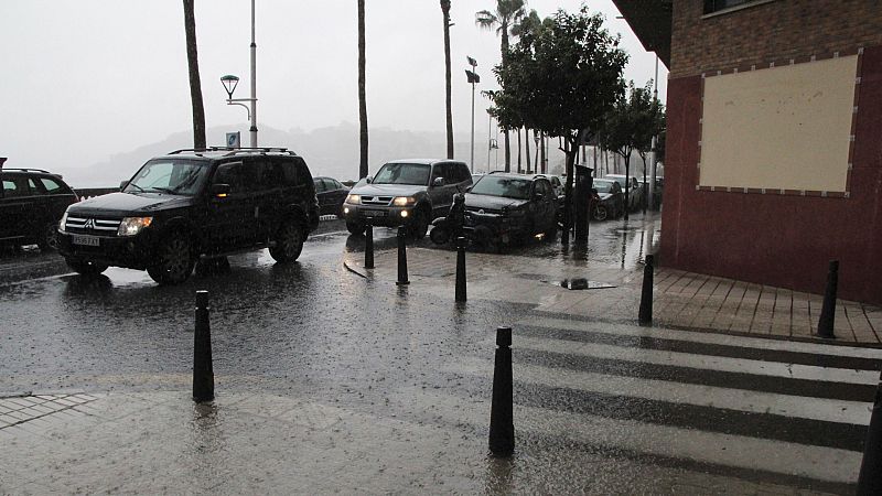 Fuertes lluvias e inundaciones en el sur y este de la Península