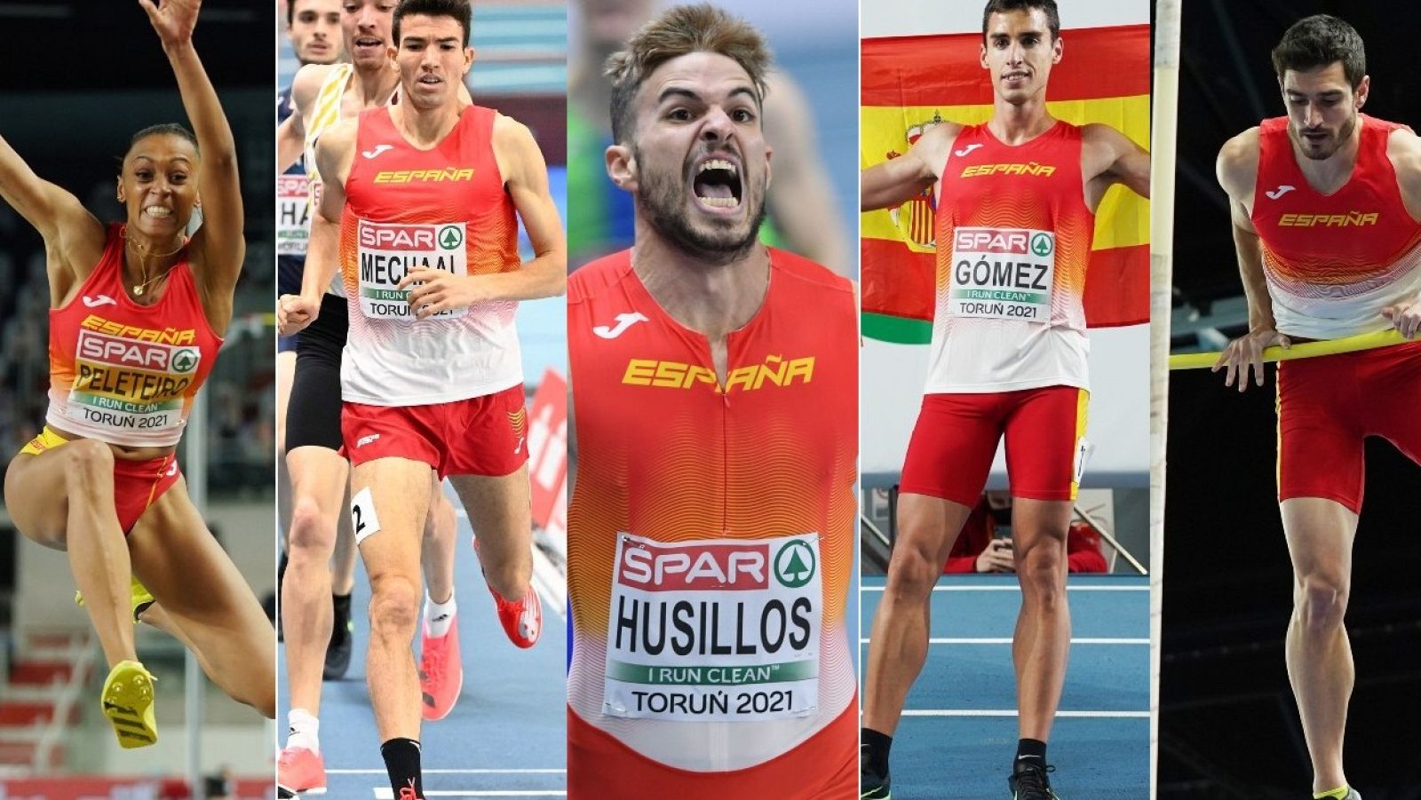 Las 5 medallas del atletismo español en Torun