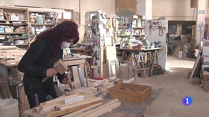 Telediario 1 - Emprender en el ámbito rural, un reto para muchas mujeres