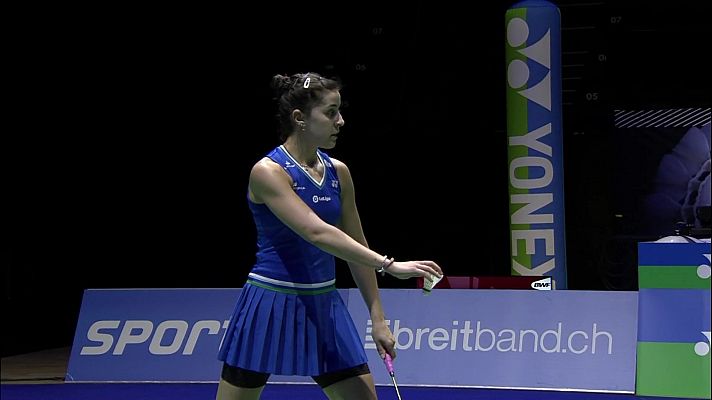 Yonex Swiss Open Final individual Femenina: Marín - Pusarla 