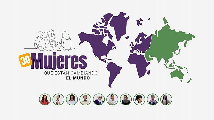 Telediario 1 - 8M: Mujeres que están cambiando el mundo