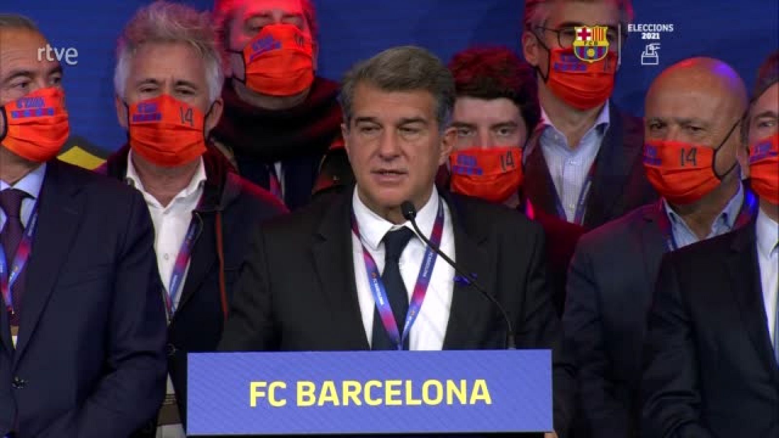 Joan Laporta: "Tant de bo això serveixi per animar Messi a seguir"