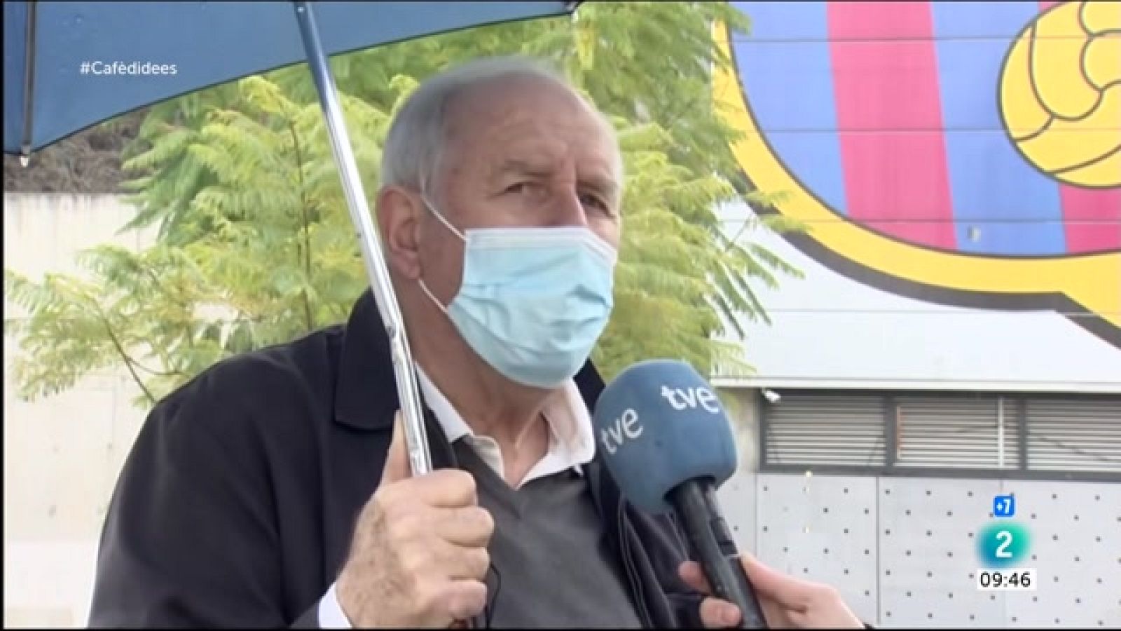 Cafè d'idees - Carles Rexach té "bones sensacions" amb la continuïtat de Messi