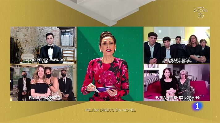 Telediario 1 - La película 'Las niñas' hace historia en los Goya, con sus cuatro premios, en el año de las mujeres