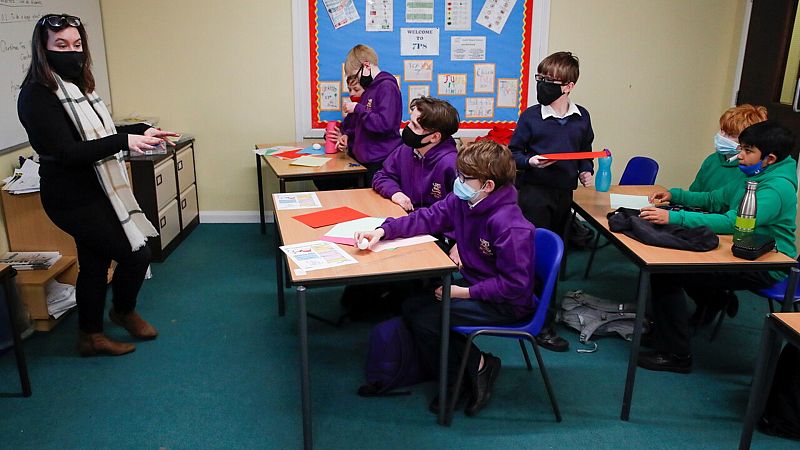 Reabren los colegios en Inglaterra 