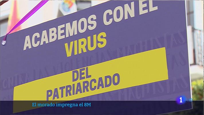 Noticias de Extremadura - Extremadura se tiñe de morado