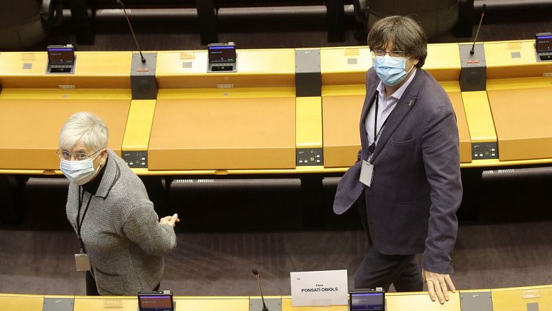 El Parlamento Europeo vota sobre la inmunidad de Puigdemont, Comín y Ponsatí