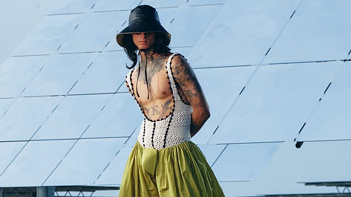Gente y tendencias - Desfile de Palomo Spain con la colección 'Nuevo día', para el verano de 2021
