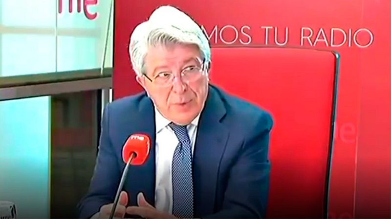 Enrique Cerezo en RNE: "El mensaje en redes lo dice todo y cada uno lo interpreta como quiere"