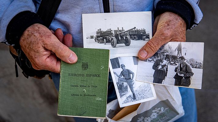 Telediario 1 - Se cumplen 20 años del fin de la 'mili'