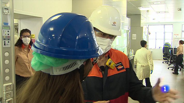 Telediario 1 - España, referente en la producción de biojet