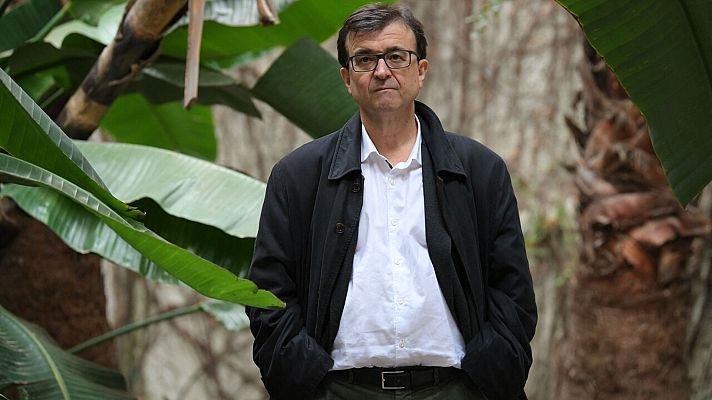 Telediario 1 - Javier Cercas presenta su nueva novela, 'Independencia'