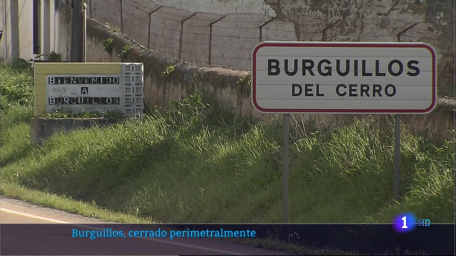 Burguillos del Cerro cerrado perimetralmente