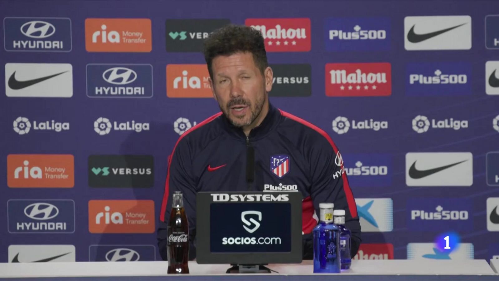 Simeone: "Sin voluntad, el talento no alcanza"