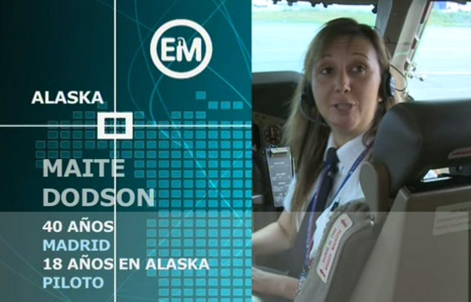 Españoles en Alaska. Maite