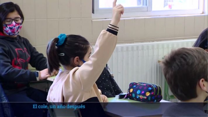 Informativo Telerioja - El cole, un año después del inicio de la pandemia