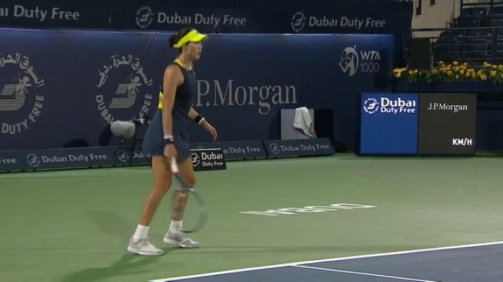 Tenis - WTA Torneo Dubai: Swiatek - Muguruza