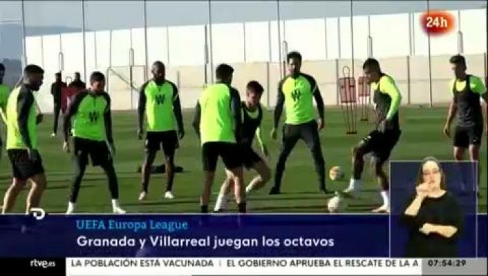 Granada y Villarreal, listos para seguir avanzando en Europa League