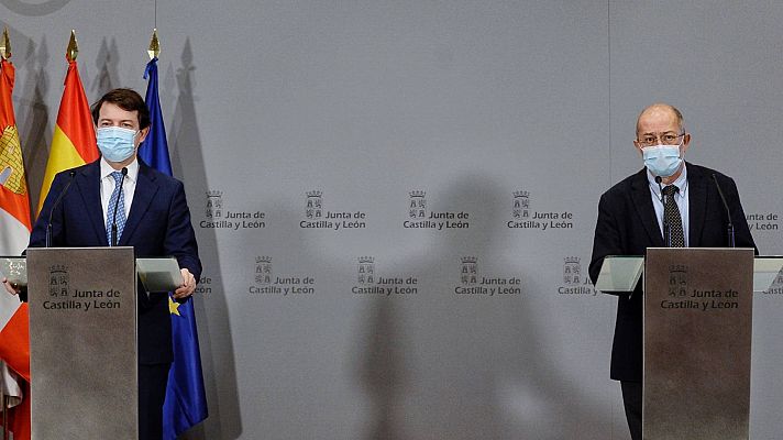 Informativo 24h - Mañueco e Igea garantizan la "estabilidad" del Gobierno de Castilla y León tras la moción del PSOE