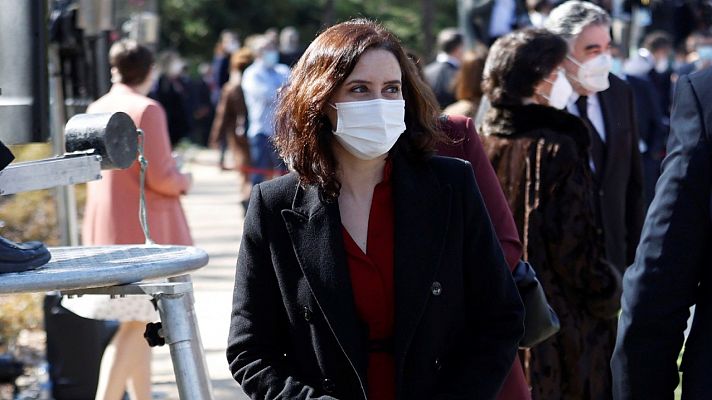 Telediario 1 - Ayuso defiende la validez del adelanto electoral pero la Asamblea de Madrid lo recurre ante los tribunales