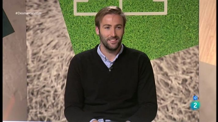 Blai Mallarach, jugador de l'Atlètic Barceloneta