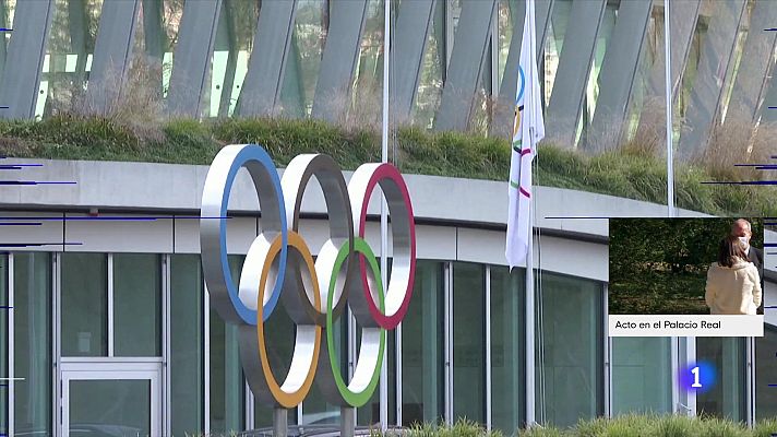 Telediario 1 - Mireia Belmonte: "Sería un honor ser la abanderada en los Juegos"
