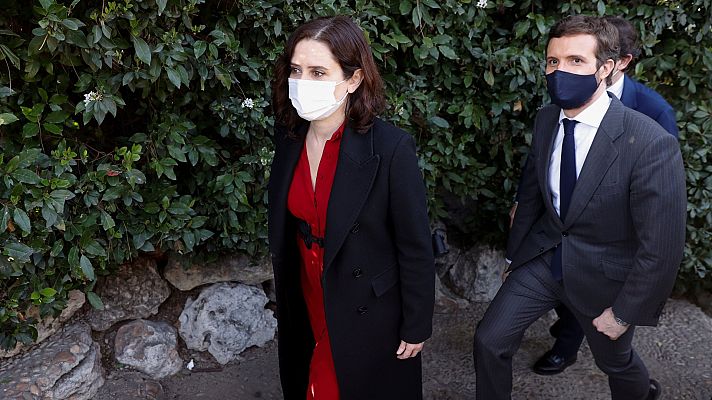 Telediario 1 - De la moción en Murcia al adelanto electoral en Madrid: así se gestó el terremoto político