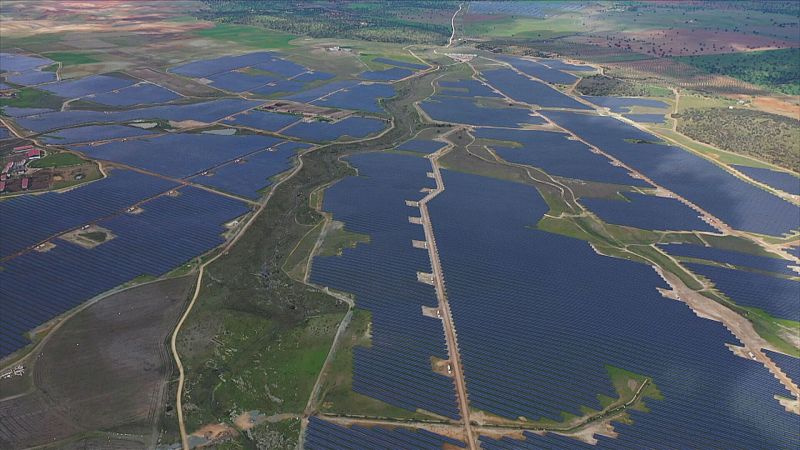 Placa fotovoltaica más grande de Europa, un tesoro oculto en Badajoz