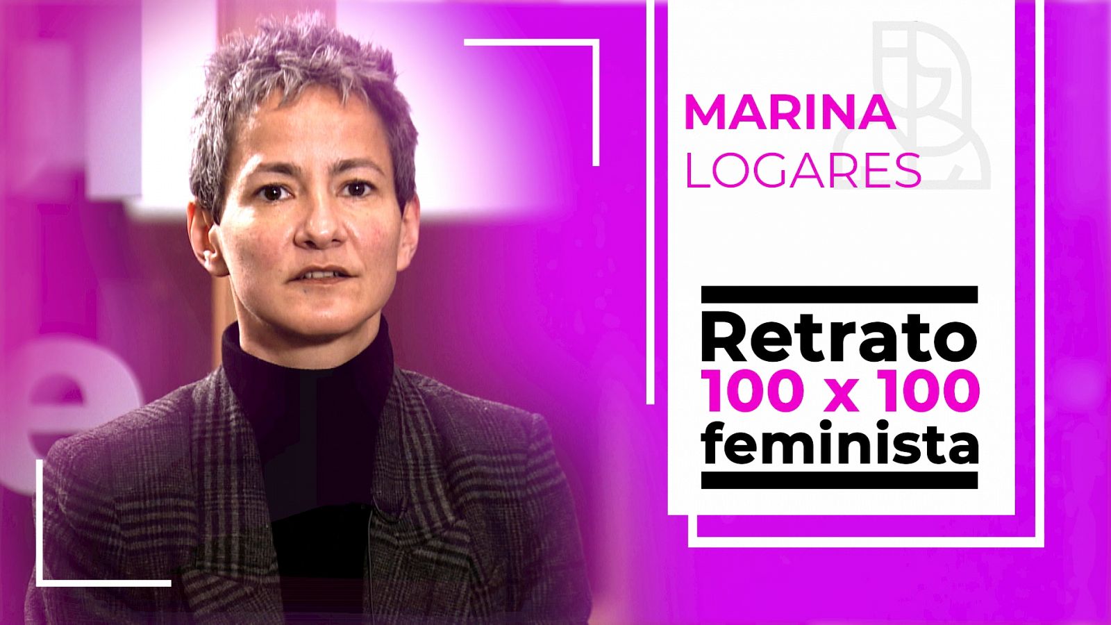 Objetivo Igualdad-Retrato 100x100 feminista: Marina Logares, matemática