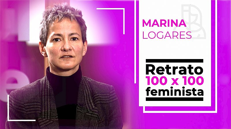Objetivo Igualdad-Retrato 100x100 feminista: Marina Logares