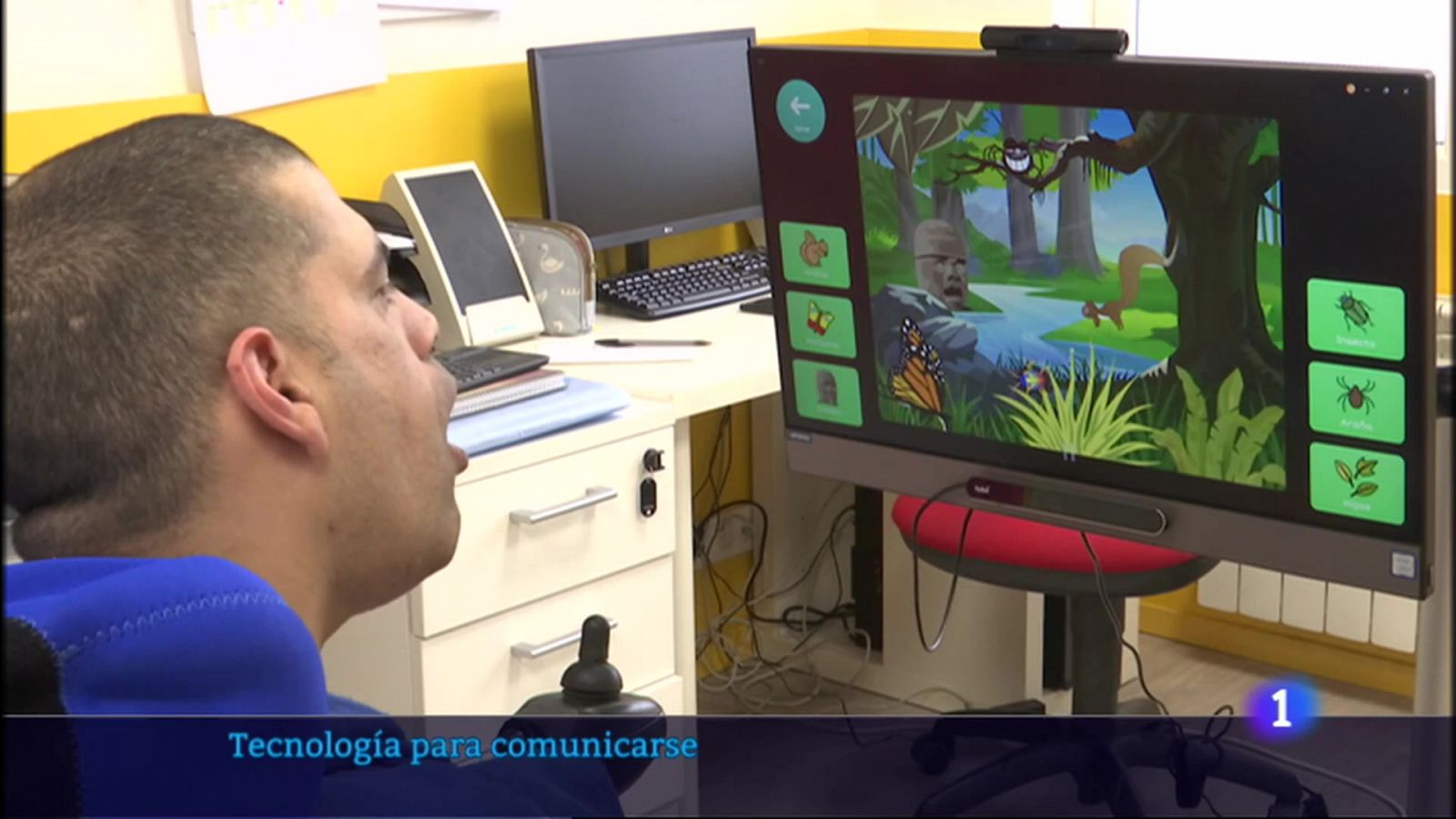 Las personas con parálisis cerebral se apoyan en la tecnología para comunicarse 