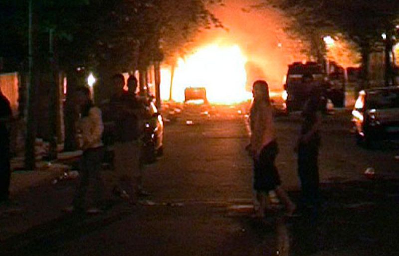 Pozuelo impide el botellón tras la batalla campal entre la policía y los jóvenes el pasado fin de semana.