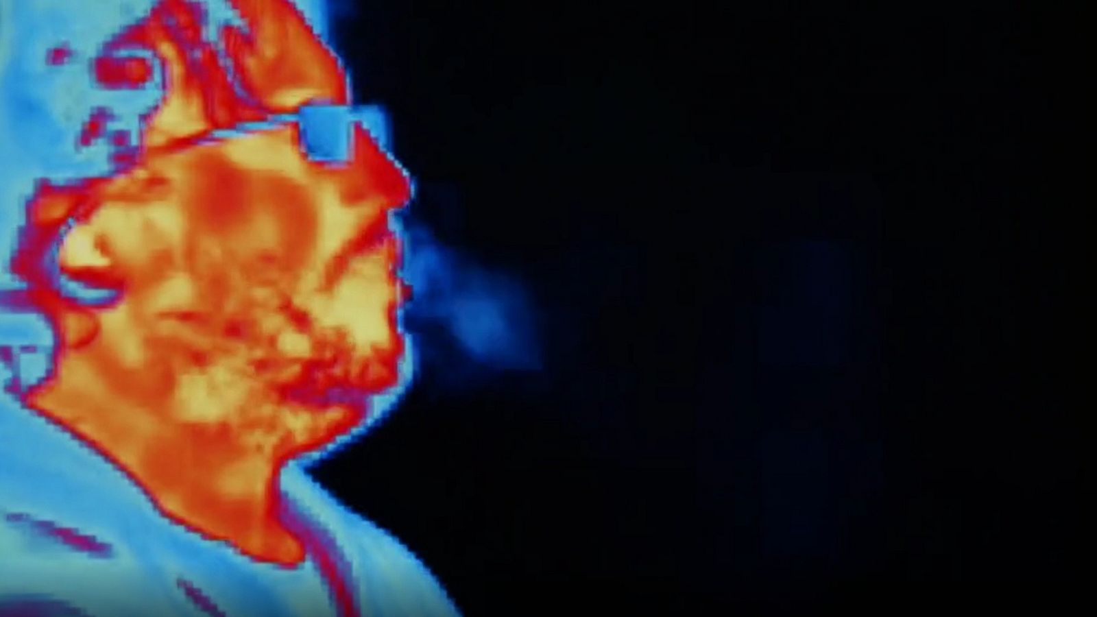 Así se ven los aerosoles, grabados con una cámara infrarroja: ¿cómo se transmite el coronavirus?