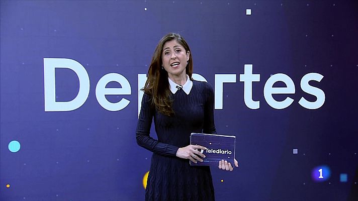 Telediario 1 - Carlos Sainz ya pone a rodar su Ferrari en Baréin y Alonso lo hará mañana